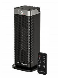 Обогреватель для дома, тепловентилятор напольный с пультом 2000 Вт TITAVIN TI-PFH001